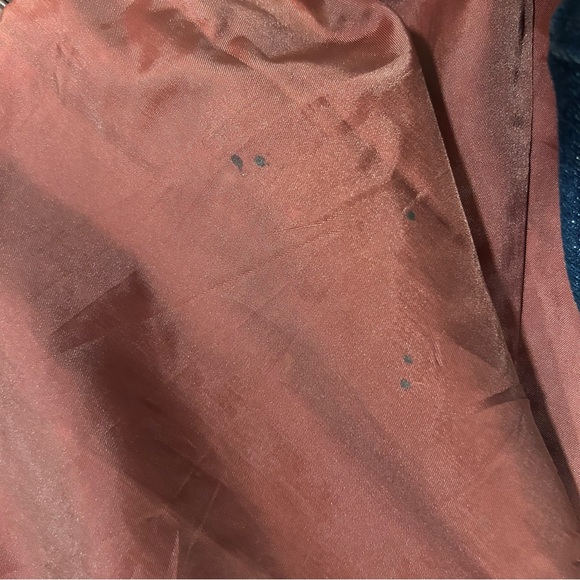 Vintage 70s Wilson’s Leather Burgundy Red Trench Coat Jacket Size Small- Medium - Picture 8 of 10